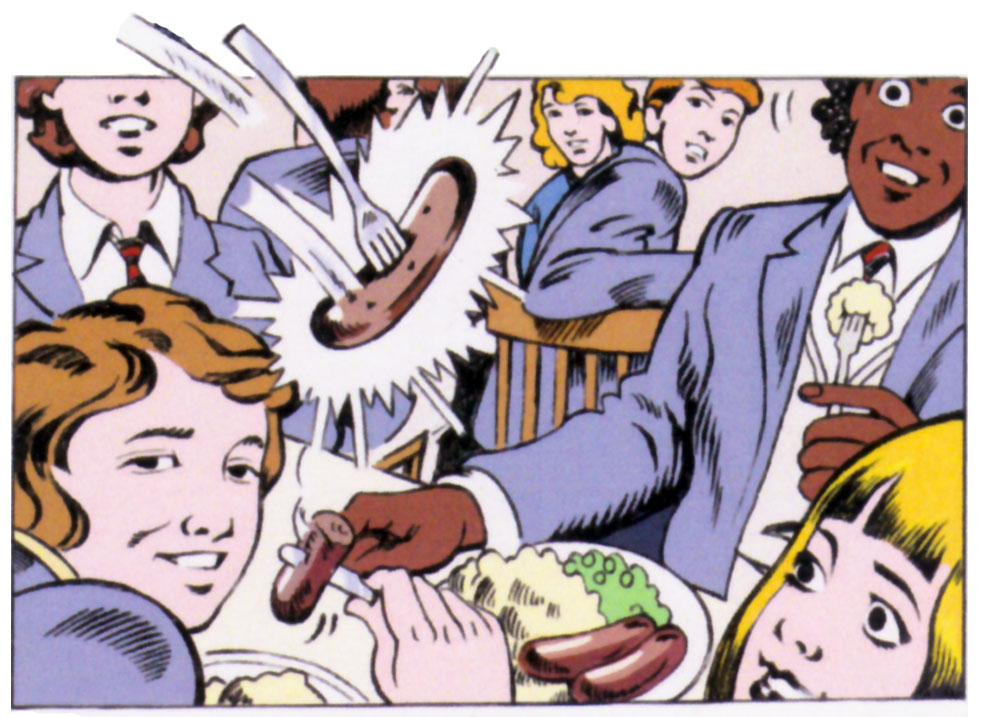 The Grange Hill 'Flying Sausage'